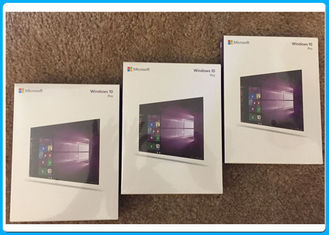 Microsoft Windows 10 υπέρ εξηντατετράμπιτα παράθυρα 10 κιβωτίων λογισμικού λιανικά πλήρες λιανικό πακέτο έκδοσης
