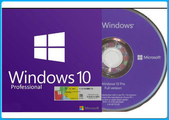 Αγγλική εκδοχή Microsoft Windows 10 υπέρ εξουσιοδότηση διάρκειας ζωής αδειών Eniune λογισμικού εξηντατετράμπιτη