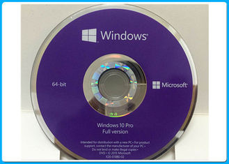Γνήσιο DVD Microsoft Windows 10 υπέρ Sp1 Coa λογισμικού σε απευθείας σύνδεση πλήρης έκδοση ενεργοποίησης αυτοκόλλητων ετικεττών