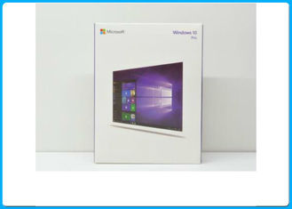 εξηντατετράμπιτο λιανικό πακέτο Microsoft Windows 10 κιβωτίων υπέρ λογισμικό, παράθυρα 10 λιανικό κιβώτιο