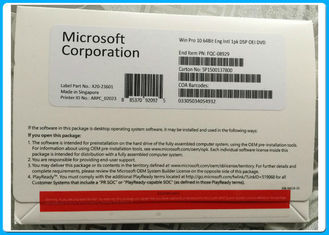 Το επαγγελματικό Microsoft Windows 10 υπέρ άδεια cOem λογισμικού 32x εξηντατετράμπιτη DVD γνήσια
