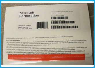 Προσαρμοσμένη γλώσσα Microsoft Windows 10 υπέρ κλειδί cOem λογισμικού εξηντατετράμπιτο DVD