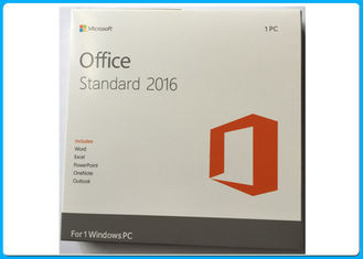 Το γνήσιο τυποποιημένο Microsoft Office 2016 υπέρ αγγλική εκδοχή DVD 32/64bit 1PC