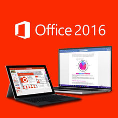 Πλήρες τυποποιημένο λογισμικό του Microsoft Office 2016 έκδοσης, προηγμένα προϊόντα πολυμέσων στο απόθεμα
