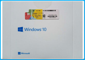 Microsoft Windows 10 επαγγελματικό εξηντατετράμπιτο πακέτο cOem DVD/win10 υπέρ με το γνήσιο κλειδί προϊόντων