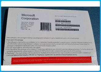 Microsoft Windows 10 υπέρ κλειδί cOem αδειών cOem λογισμικού εξηντατετράμπιτα DVD/αγγλικά/γαλλική/ισπανική διάρκειας ζωής ενεργοποίηση της Κορέας/