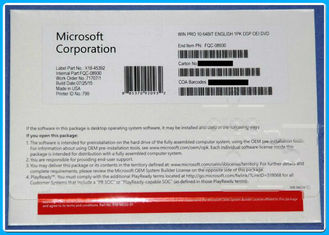 Το ΝΕΟ ΣΦΡΑΓΙΣΜΕΝΟ Microsoft Windows 10 υπέρ επαγγελματικός εξηντατετράμπιτος ΚΑΜΙΑ βασική 100% FPP/MSDN γνήσια εργασία cOem