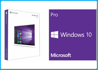 το τριανταδυάμπιτο/εξηντατετράμπιτο Microsoft Windows 10 υπέρ λογισμικού λιανικό κλειδί cOem προϊόντων αδειών κιβωτίων σφαιρικό