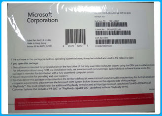 Microsoft Windows 10 υπέρ πακέτο cOem αδειών λογισμικού εξηντατετράμπιτο DVD+ γνήσιο COA