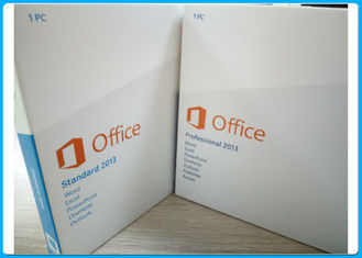 Λιανικό κιβώτιο dvd του Microsoft Office 2013 τυποποιημένο, εξουσιοδότηση διάρκειας ζωής γραφείων 2013 τυποποιημένη
