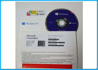 Το γνήσιο Microsoft Windows 10 υπέρ λογισμικό 32 παραθύρων Χ εξηντατετράμπιτο DVD Microsoft