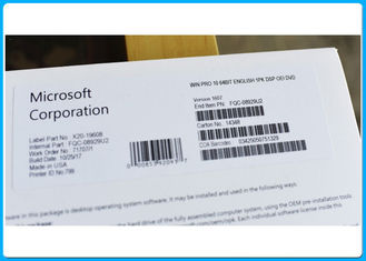τα αυθεντικά παράθυρα χορηγούν άδεια το Microsoft Windows 10 υπέρ cOem 32/εξηντατετράμπιτος πακέτων λογισμικού βασικός κώδικας