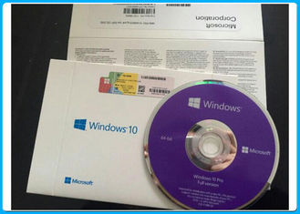 Παράθυρα 10 υπέρ τριανταδυάμπιτος/εξηντατετράμπιτος βασικός κώδικας Microsoft Windows 10 προϊόντων υπέρ λογισμικό με την ασημένια γρατσουνιά από την ετικέτα
