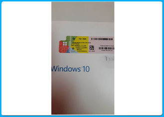 Microsoft Windows 10 υπέρ αυτοκόλλητη ετικέττα λογισμικού με τη γρατσουνιά, παράθυρα οι Δέκα cOem κλειδί προϊόντων