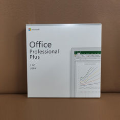 Η βασική DVD 1 του Microsoft Office Professiona το 2019 συσκευή PC αδειών για τα παράθυρα 10 on-line μεταφορτώνει