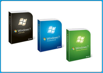 Πλήρης έκδοση το τριανταδυάμπιτο εξηντατετράμπιτο Microsoft Windows 7 υπέρ λιανικό κιβώτιο με τα ρωσικά/αγγλικά