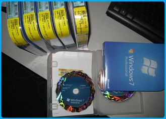 Microsoft Windows 7 επαγγελματικά 64 τριανταδυάμπιτο COA με την εξηντατετράμπιτη Sp1 δίσκων cOem έκδοση