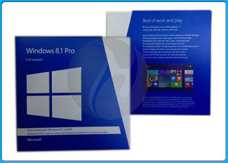 το αρχικό Microsoft Windows 8.1 λιανικό κιβωτίων κλειδί cOem το /FPP οικοδόμων συστημάτων cOem DVD τριανταδυάμπιτο εξηντατετράμπιτο