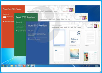 Λιανικό πλήρες λογισμικό του Microsoft Office 2013 έκδοσης γνήσιο με την εγγύηση ενεργοποίησης