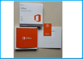 Microsoft Office 2016 τυποποιημένο γραφείο 2016 πακέτων DVD λιανικό συν τη βασική ενεργοποίηση on-line