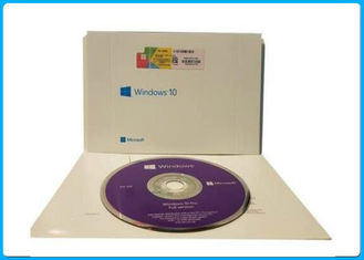 Microsoft Windows 10 υπέρ πακέτο cOem αδειών cOem λογισμικού εξηντατετράμπιτο DVD