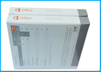 Γνήσια τυποποιημένη άδεια του Microsoft Office 2016 με το MEDIA DVD, ενεργοποίηση 100%
