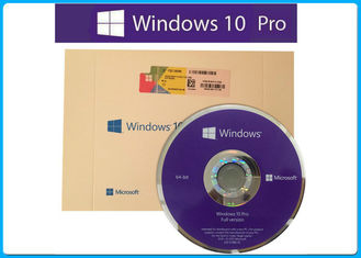 Το γνήσιο Microsoft Windows 10 υπέρ επαγγελματική γαλλική εξηντατετράμπιτη συσκευασία DVD/καμένος στο αρχικό κλειδί της Γερμανίας που ενεργοποιείται