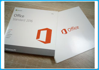 Το γνήσιο Microsoft Office 2016 τυποποιημένο Dvd Retailbox τριανταδυάμπιτο/εξηντατετράμπιτο