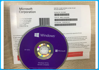 Το αρχικό Microsoft Windows 10 υπέρ εξηντατετράμπιτη ισπανική εκδοχή fqc-08981 πακέτων cOem λογισμικού