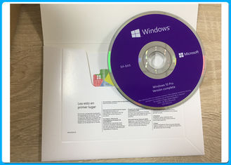 Σε απευθείας σύνδεση κλειδί αδειών cOem έκδοσης ενεργοποίησης Windows10 υπέρ ισπανικό + γνήσιος δίσκος DVD