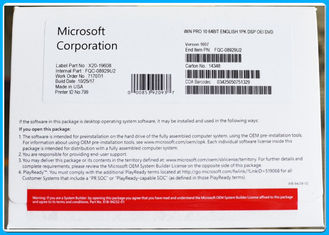 100% ενεργοποίηση το γνήσιο Microsoft Windows 10 υπέρ cOem 32/εξηντατετράμπιτος πακέτων βασικός κώδικας πολυγλωσσικός