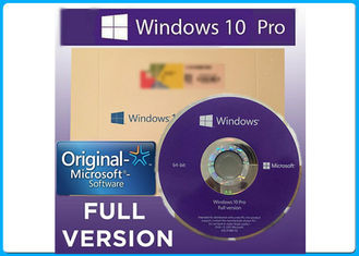 Πλήρης έκδοση cOem το τριανταδυάμπιτο/εξηντατετράμπιτο Microsoft Windows 10 υπέρ λογισμικό με τη γνήσια άδεια