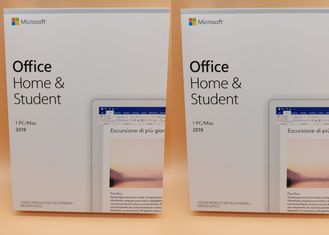 Το σπίτι του Microsoft Office το 2019 και η σε απευθείας σύνδεση ενεργοποίηση σπουδαστών 100% εγκιβώτισαν το αγγλικό κλειδί γραφείων το 2019 HS έκδοσης για Mac/PC