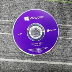 Γερμανική εκδοχή αυτοκόλλητων ετικεττών αδειών COA cOem της Microsoft Windows10 υπέρ εξηντατετράμπιτη DVD