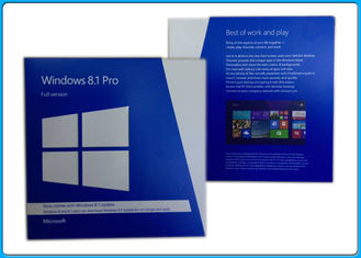 Αρχικό τριανταδυάμπιτο Χ το εξηντατετράμπιτο Microsoft Windows 8.1 υπέρ λιανικό κιβώτιο πακέτων για τους υπολογιστές