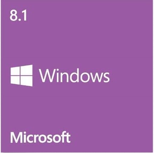 Microsoft Windows 8.1 βασικός κώδικας εγχώριας εξηντατετράμπιτος 1pk DVD πλήρης έκδοσης W/Product